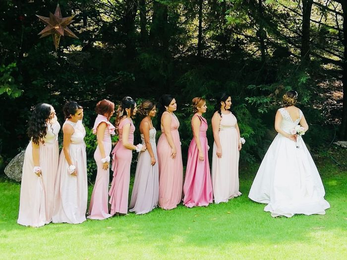 Damas de honor del mismo color Siiiii! - 3