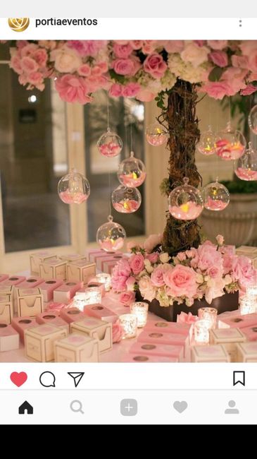 Decoración con flores en rosa 🌷 - 3