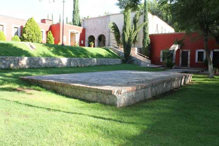 Area seleccionada para la recepcion