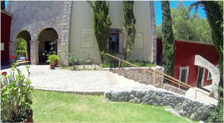 Area seleccionada para la recepcion