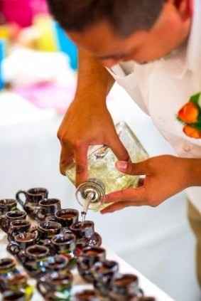 mesa de dulces mexicanos en la boda!!