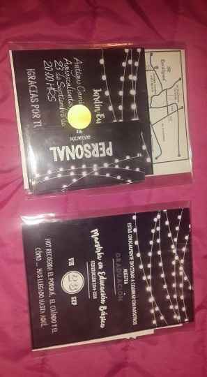 INVITACIONES CASERAS
