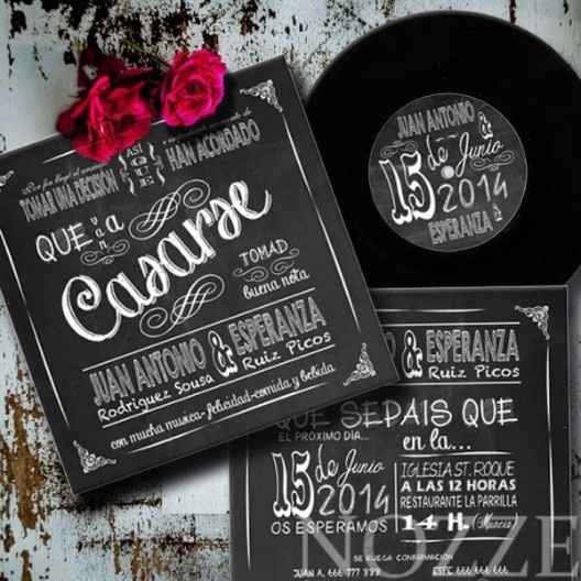 INVITACIONES DESEADAS PARA LA BODA