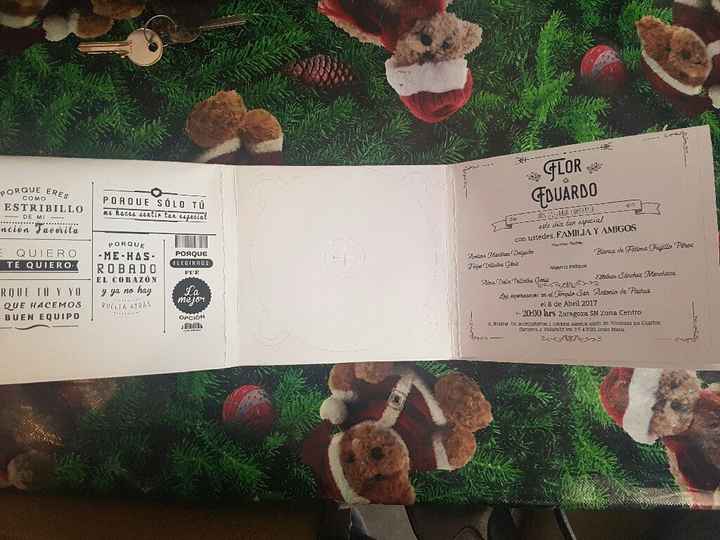 Invitaciones caseras pero no tanto... un ángel nos salvo - 8