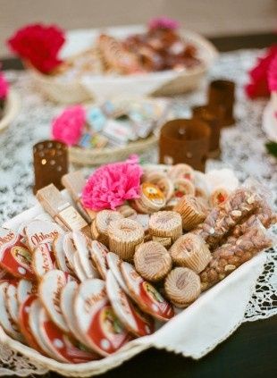 mesa de dulces mexicanos en la boda!!