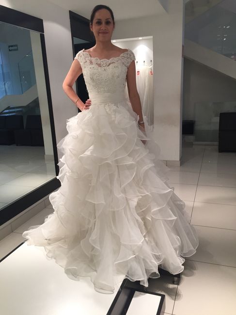 Vestidos con olanes - 1