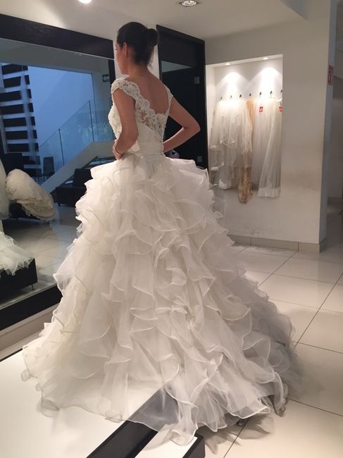 Vestidos con olanes - 2