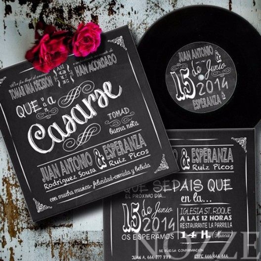 INVITACIONES DESEADAS PARA LA BODA