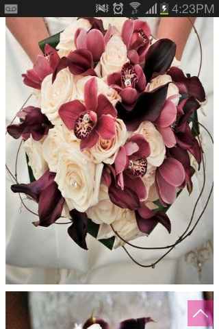 Ramo de novia marsala - 3