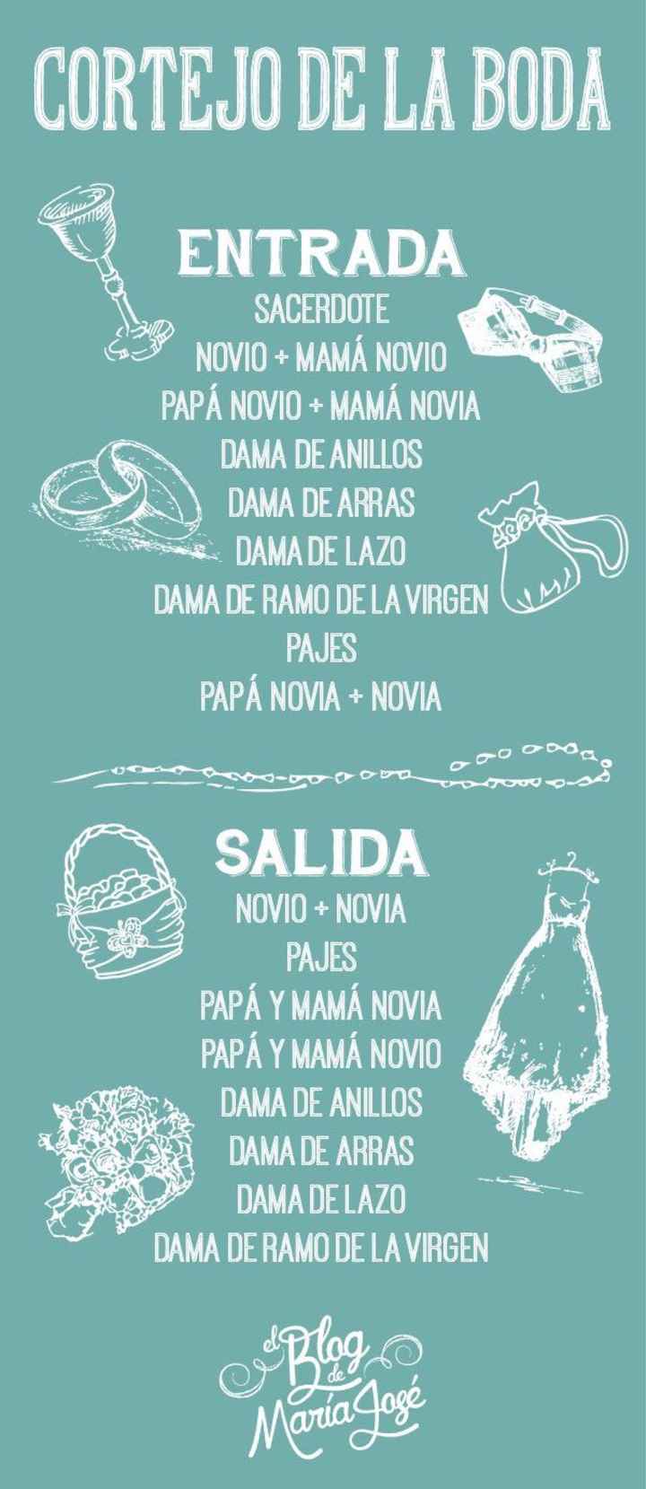  Cortejo nupcial clásico...💕 - 1