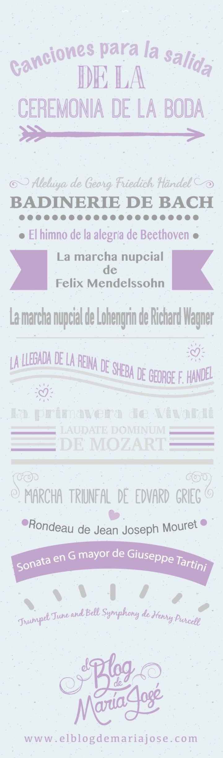  Las canciones para las ceremonias...💕 - 1