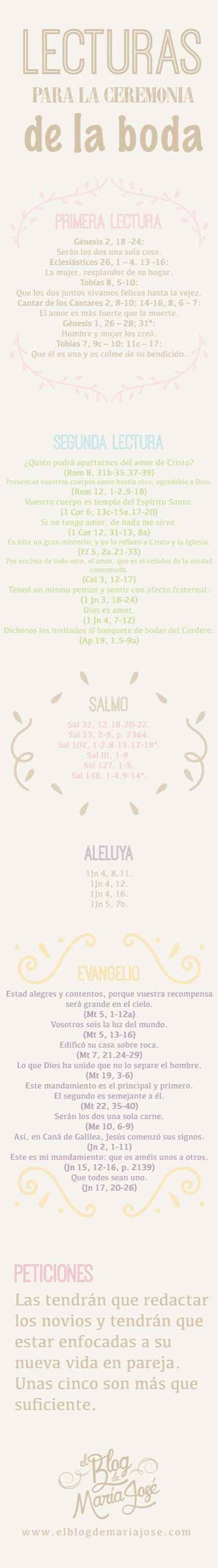  Lecturas de la boda...💕 - 1
