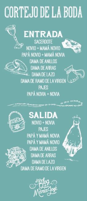  Cortejo nupcial clásico...💕 - 1