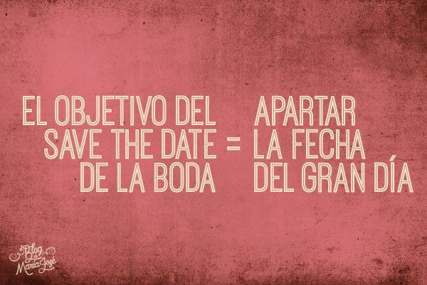  Save the date qué es...? 💕 - 2