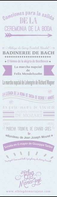  Las canciones para las ceremonias...💕 - 1
