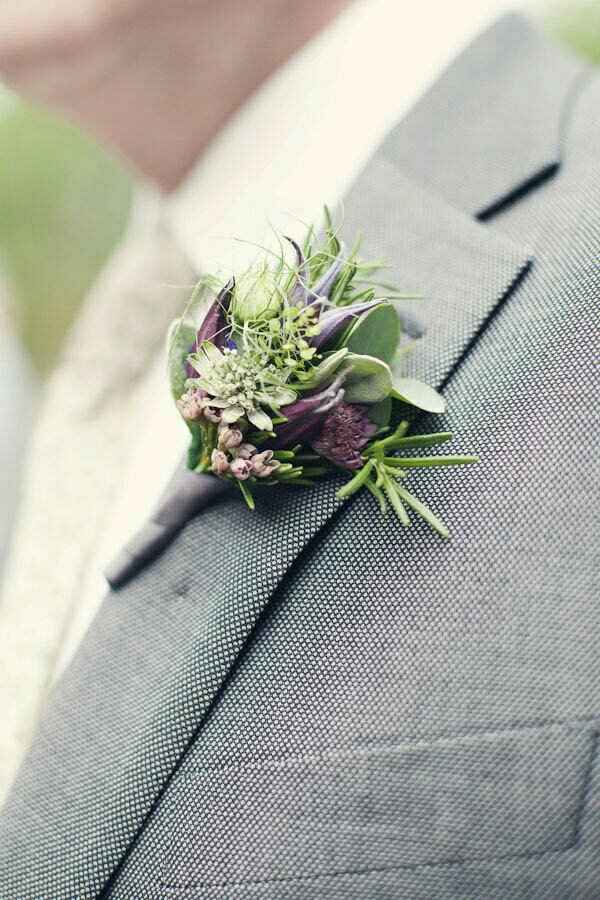 Opciones boutonniere para el novio - 6