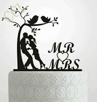 Cake topper silueta - 1