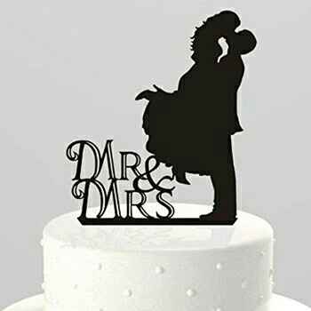 Cake topper silueta - 7