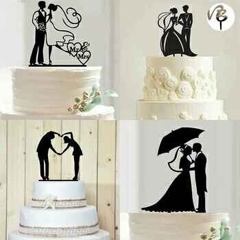 Cake topper silueta - 8