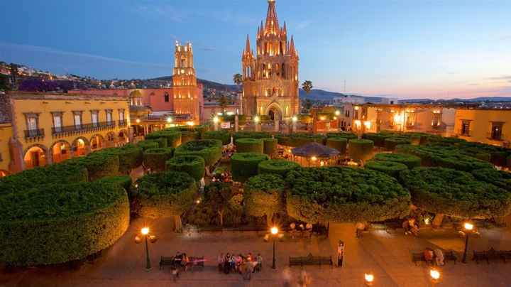 Plaza principal de San Miguel de Allende 