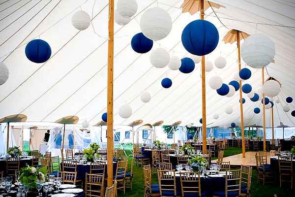 Ideas azul-blanco