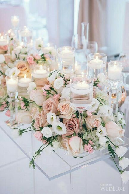 Arreglos de mesa con velas - 2