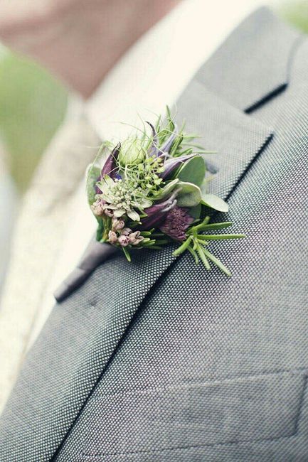 Opciones boutonniere para el novio - 6