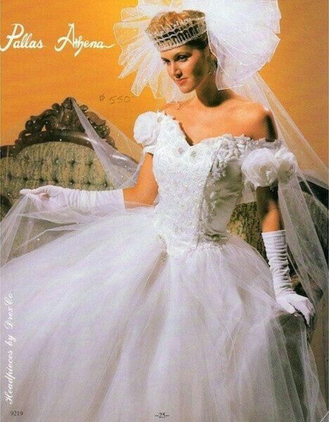 Vestidos de novia  1980-1990 - 3