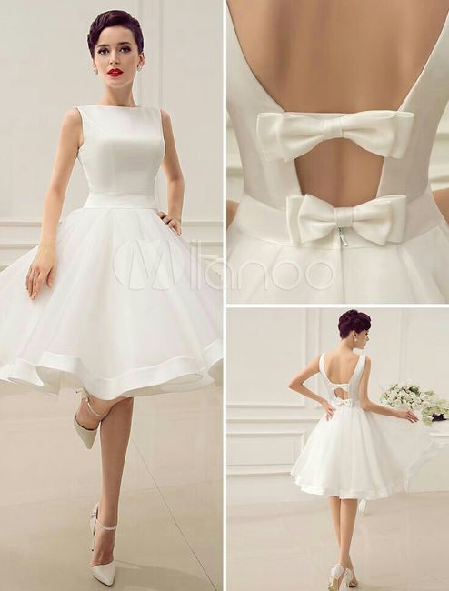 Mi vestido para la boda civil - 1