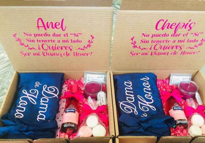 Detalles para damas de honor - 1