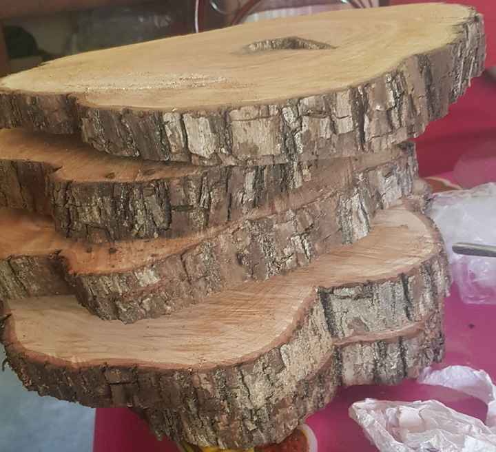 Centros de mesa en proceso - 1