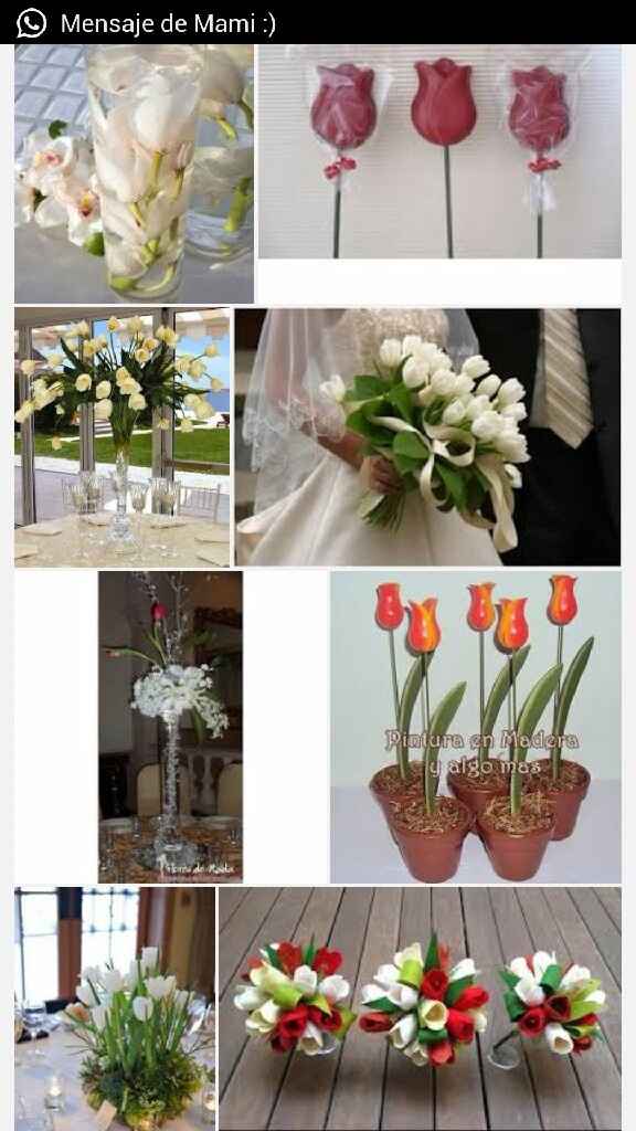 Centros de mesas cuanto gastaron ... - 1