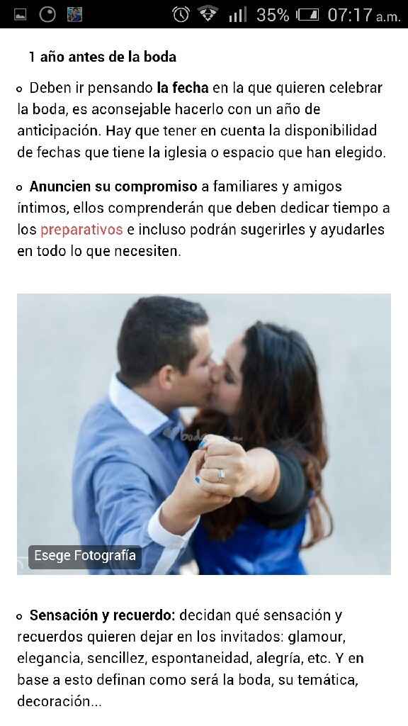 No tengo ni la menor idea de cómo organizar la boda - 1