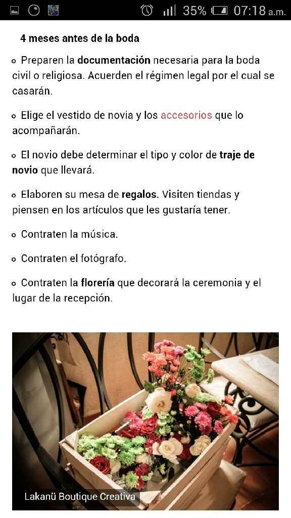 No tengo ni la menor idea de cómo organizar la boda - 5