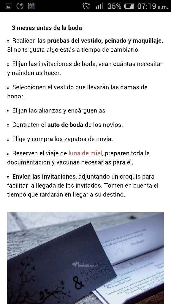 No tengo ni la menor idea de cómo organizar la boda - 6