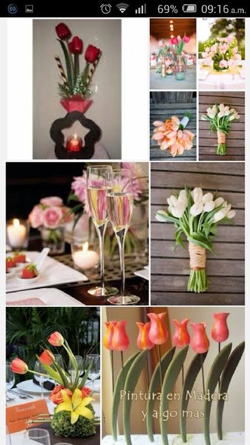 Centros de mesas cuanto gastaron ... - 1