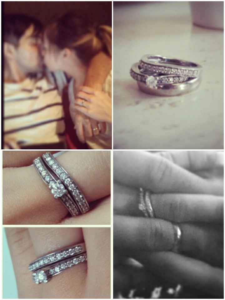 nuestros anillos:)