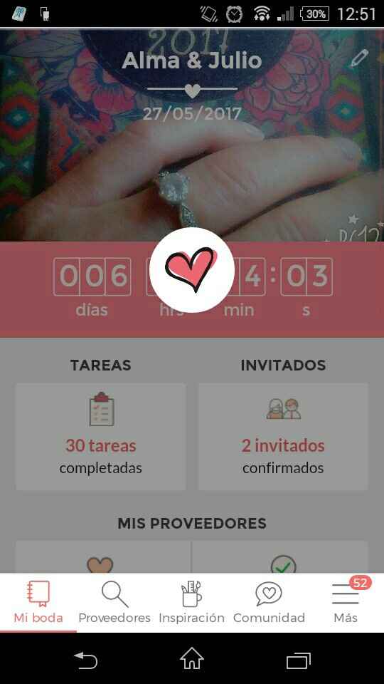 Ya a 6 dias del gran dia!!! - 1