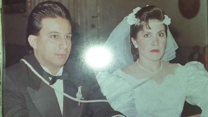 Las fotos de boda de mis papás - 1