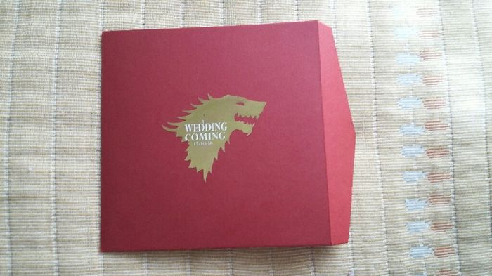 Invitaciones got - 1