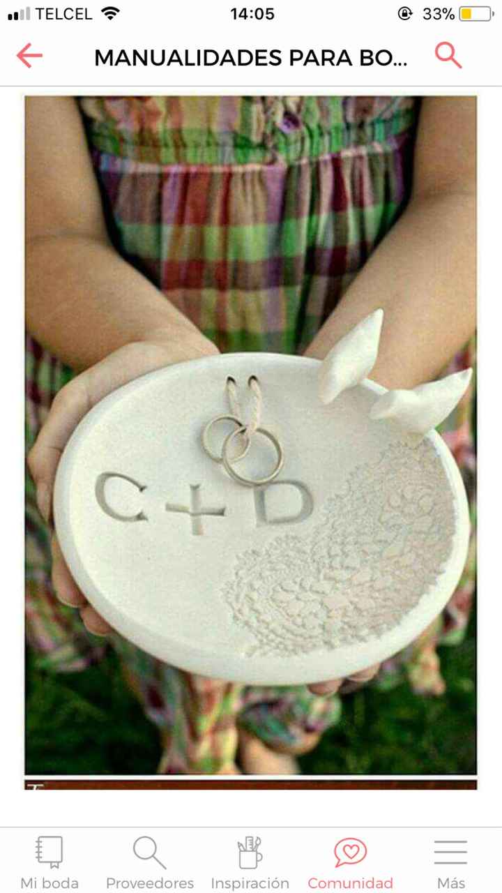  Platitos porta anillos - 2