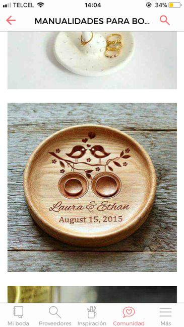  Platitos porta anillos - 1