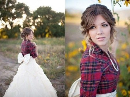 Falda y Blusa para la novia.