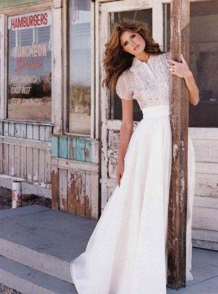 Falda y Blusa para la novia.