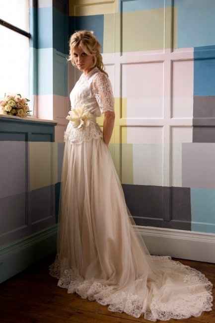 Falda y Blusa para la novia.
