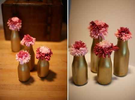 Flores de papel.