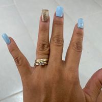 Como usar el anillo de compromiso y la argolla de matrimonio - 1