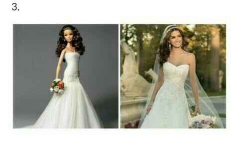 Mi look de novia barbie eris :) - 7
