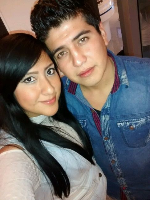 Fotos con sus prometidos - 1