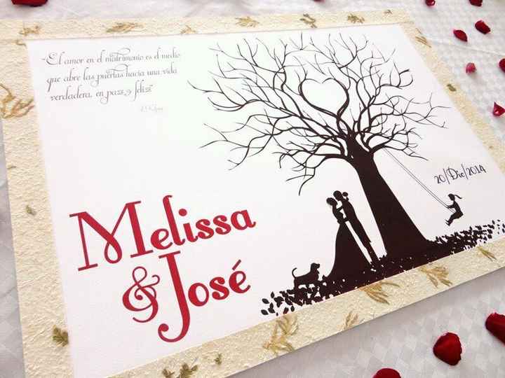 Mi arbol de huellas y marco para fotos... - 1